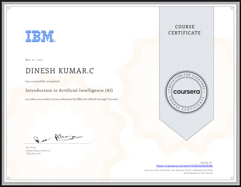 Introduction to AI